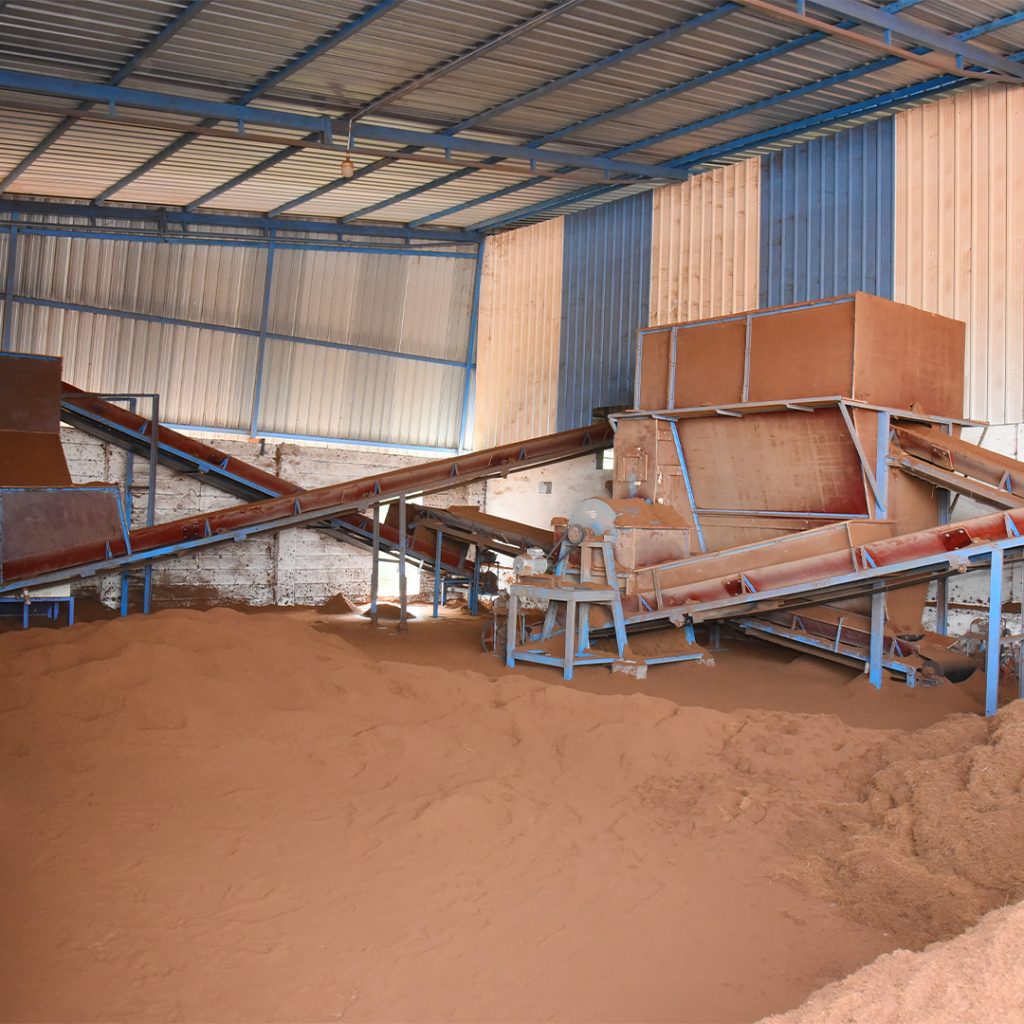 Pith Screening machines with Destoner